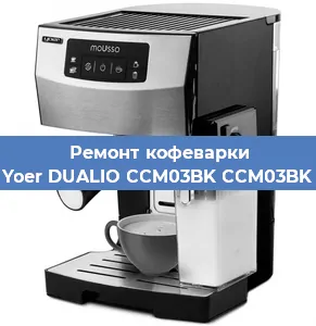 Чистка кофемашины Yoer DUALIO CCM03BK CCM03BK от кофейных масел в Тюмени